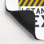 Ik sta achter Texas Muismat (Hoek)