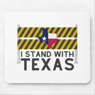 Ik sta achter Texas Muismat