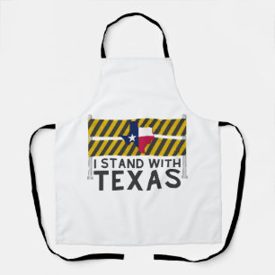 Ik sta achter Texas Schort