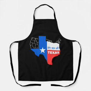 Ik sta achter Texas Schort