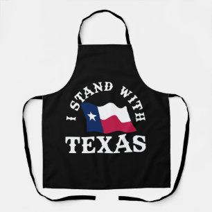 Ik Sta Achter Texas Schort