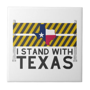 Ik sta achter Texas Tegeltje