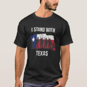 Ik sta achter Texas #texit T-shirt (Voorkant)