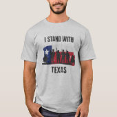 Ik sta achter Texas #texit T-shirt (Voorkant)