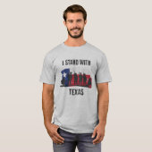Ik sta achter Texas #texit T-shirt (Voorkant volledig)