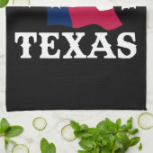 Ik Sta Achter Texas Theedoek (Gevouwen)