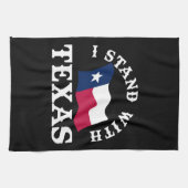 Ik Sta Achter Texas Theedoek (Horizontaal)