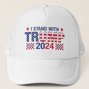 Ik sta achter Trump 2024 Trucker Pet