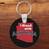 Ik sta bij Arizona Sleutelhanger (Voorkant)