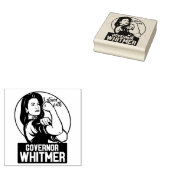 Ik sta bij gouverneur Whitmer Rubberstempel (Gestempeld)
