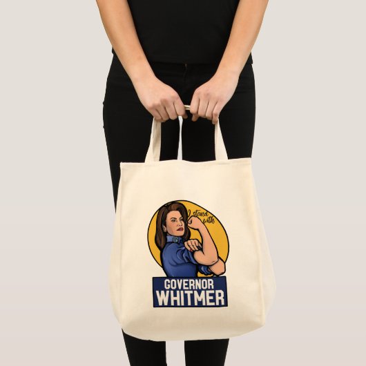 Ik sta bij gouverneur Whitmer Tote Bag (Voorkant (product))