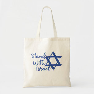 Ik sta bij Israël Love Tote Bag