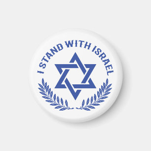 Ik sta bij Israël Magneet