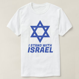 Ik sta bij Israël T-shirt