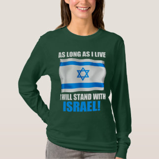Ik sta bij Israël T-shirt
