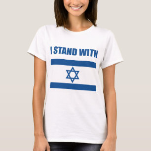Ik sta bij Israël T-shirt