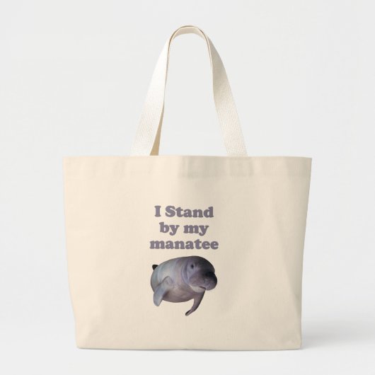 Ik sta bij mijn vader grote tote bag (Voorkant)