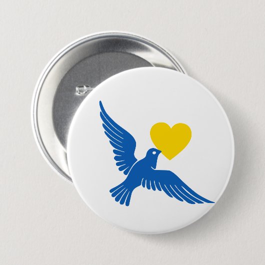 Ik sta bij Oekraïne!!!! Button (Voorkant /achterkant)