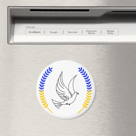 Ik sta bij Oekraïne!!!!!!!! Magnet (Insitu (Vaatwasser))