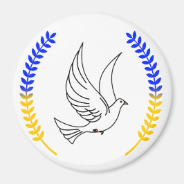 Ik sta bij Oekraïne!!!!!!!! Magnet