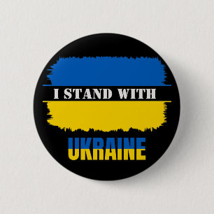 Ik sta bij Oekraïne voor een Klassieke Ronde met v Ronde Button 5,7 Cm