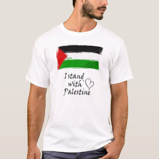 Ik sta bij palestine t-shirt