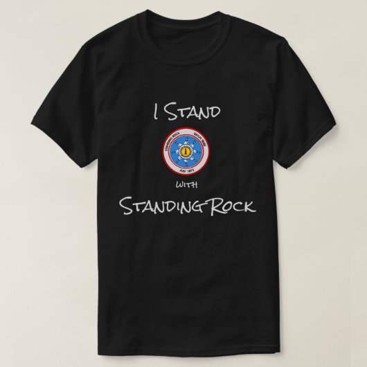 Ik sta bij Standing Rock T-shirt (Design voorkant)