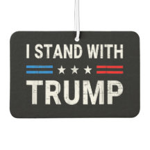 Ik sta bij Trump American Flag