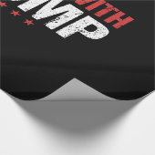 Ik sta bij Trump Cadeaupapier (Hoek)