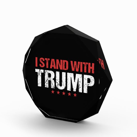 Ik sta bij Trump. Fotoblokken (Rechts)
