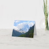 Ik sta bovenop de wereldgroet kaart (Voorkant)