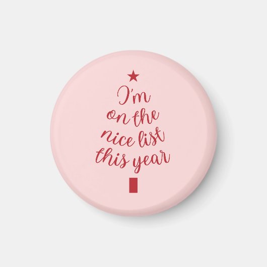 Ik sta dit jaar op de rechterlijst magneet (Voorkant)