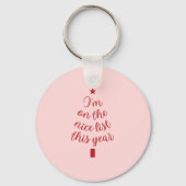 Ik sta dit jaar op de rechterlijst sleutelhanger (Voorkant)