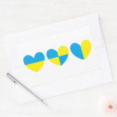 Ik sta in het hart van Oekraïne Rechthoekige Sticker (Envelop)