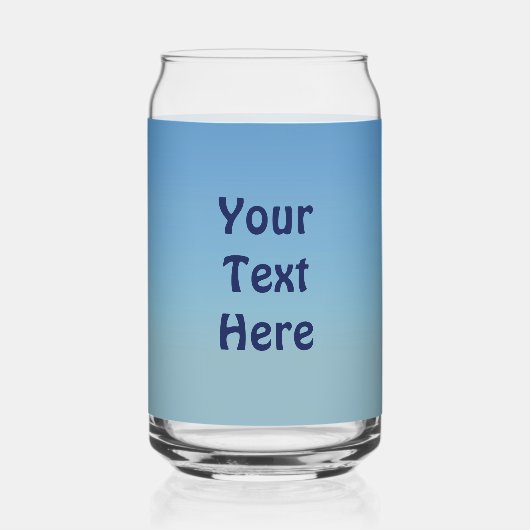 Ik sta in Israël Blikvorm Glas (Achterkant)