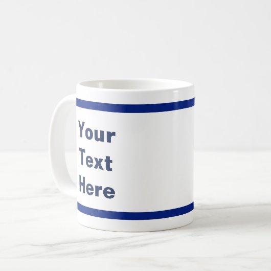 Ik sta in Israël Koffiemok (Voorkant links)