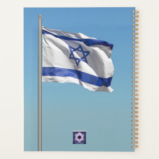 Ik sta in Israël Planner (Achterkant)