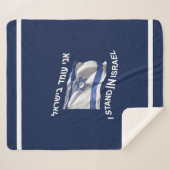 Ik sta in Israël - voor hem Sherpa Deken (Voorkant (horizontaal))