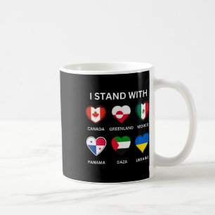 Ik Sta Met Canada Groenland Mexico Panama Gaza U Koffiemok