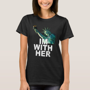 Ik Sta Met Haar Vrijheidsbeeld T-shirt