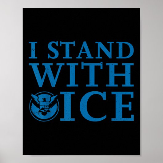 Ik Sta Met Ijs Poster (Voorkant)