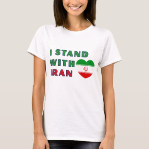 Ik sta met Iran T-Shirt