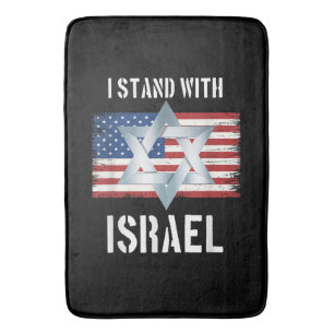ik sta met Israël Badmat