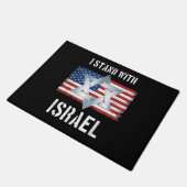 ik sta met Israël Deurmat (Schuin)