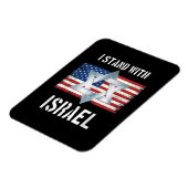 ik sta met Israël Magneet (Linkerzijde)