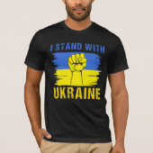 Ik sta met Oekraïne T-shirt (Voorkant)