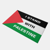 Ik sta met Palestina aangepaste tekst Palestina vl Deurmat (Schuin)