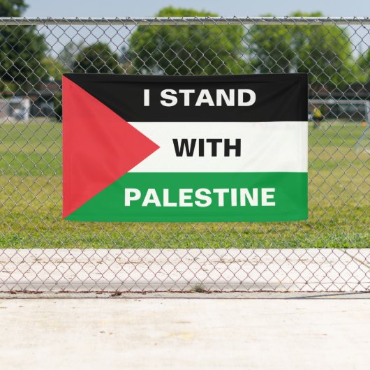 Ik sta met Palestina aangepaste tekst Palestina vl Spandoek (Insitu)