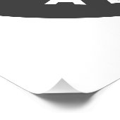 Ik sta met Palestina vlag aangepaste tekst Perfect Poster (Hoek)