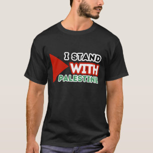 IK STA MET PALESTINE BLACK T-SHIRT
